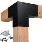 Pergola hout pakket met Harmonicadoek zonwering - Rijpex