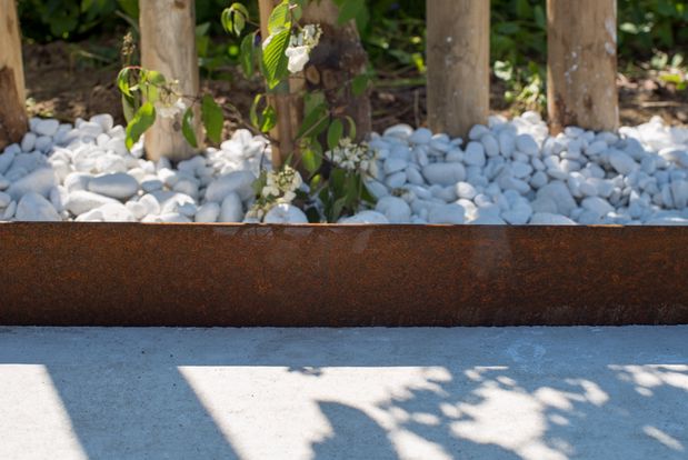 Cortenstaal Borderrand | 16 x 106 cm Flexibel | Per Stuk - Rijpex