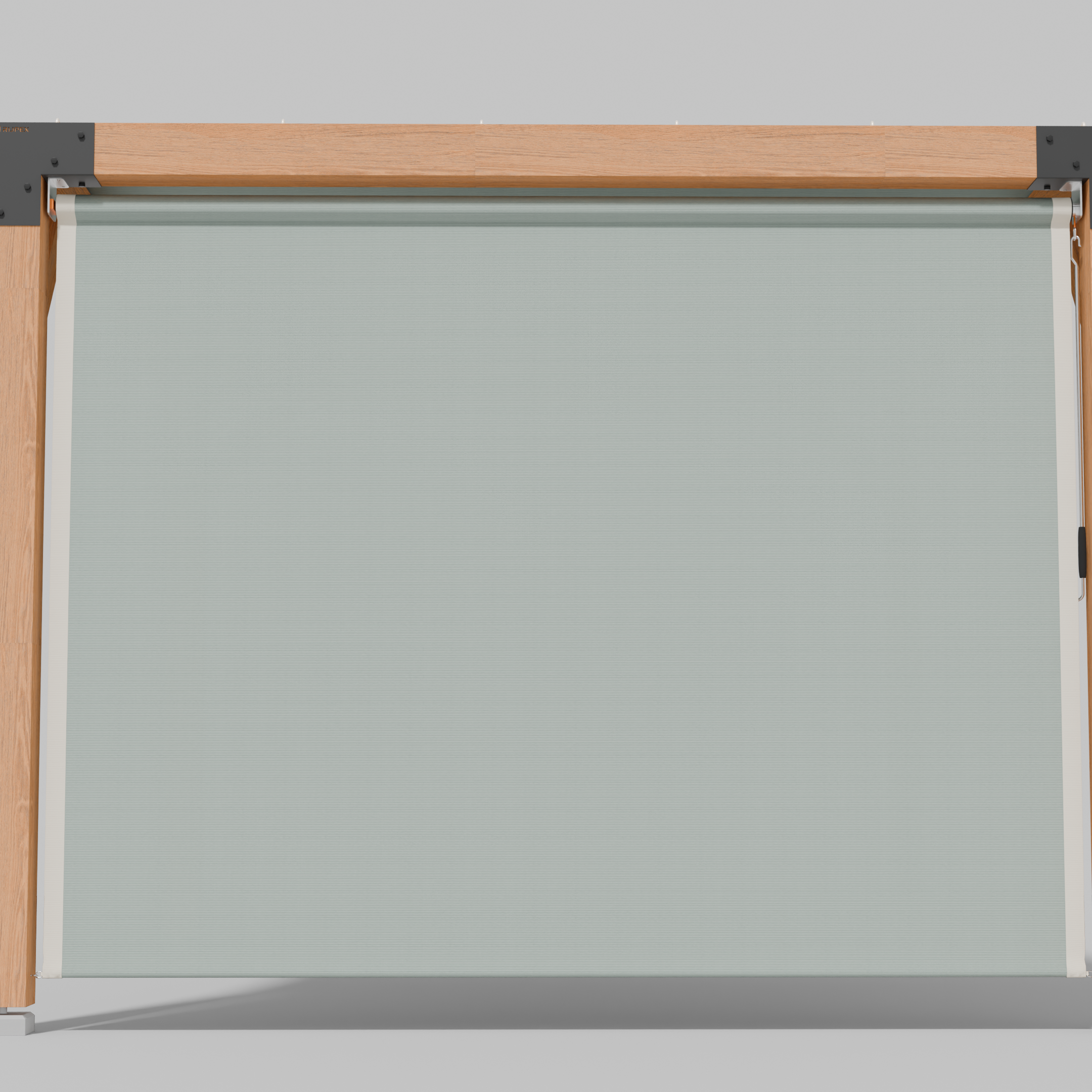Buiten Rolgordijn HDPE – Schaduwdoek Zijwand Pergola - Rijpex