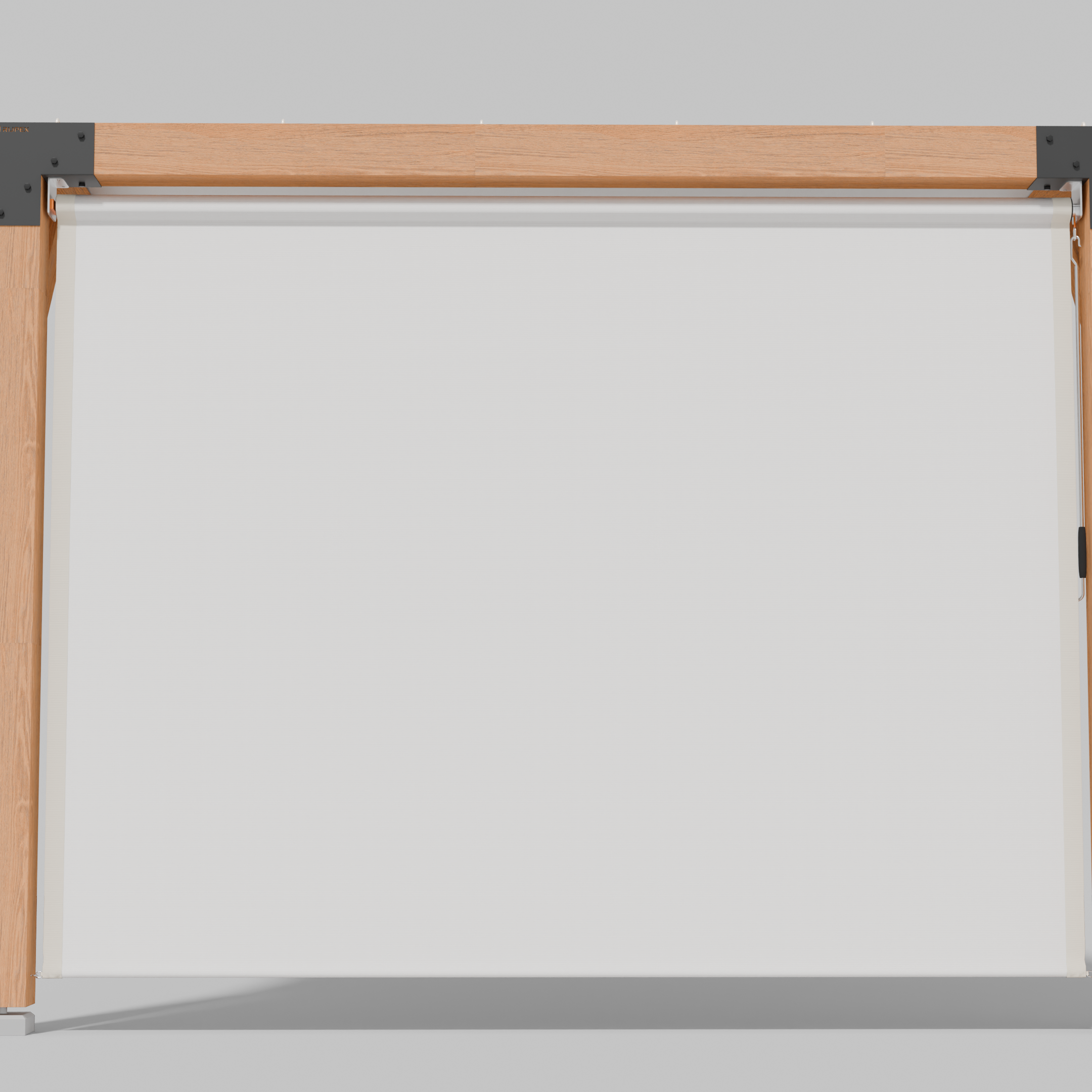 Buiten Rolgordijn HDPE – Schaduwdoek Zijwand Pergola - Rijpex