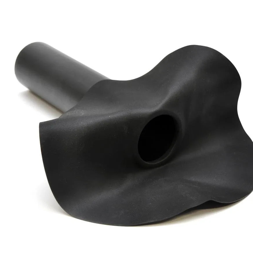 Onderuitloop EPDM dakdoorvoer | Ronde pijp - Rijpex