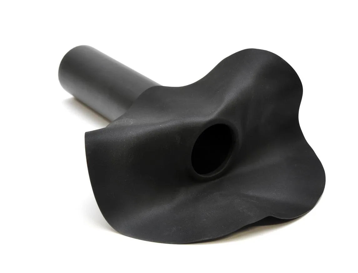 Onderuitloop EPDM dakdoorvoer | Ronde pijp - Rijpex