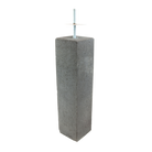 Betonpoer Ruw 12x12x66cm - Rijpex