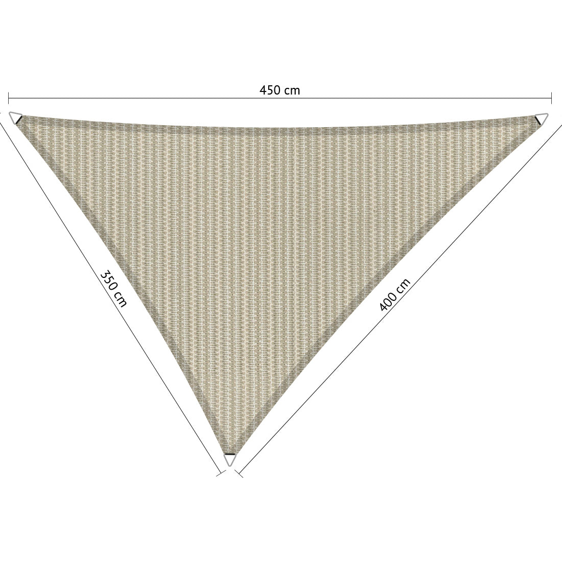 Ongelijkzijdige Driehoek Schaduwdoek - Rijpex