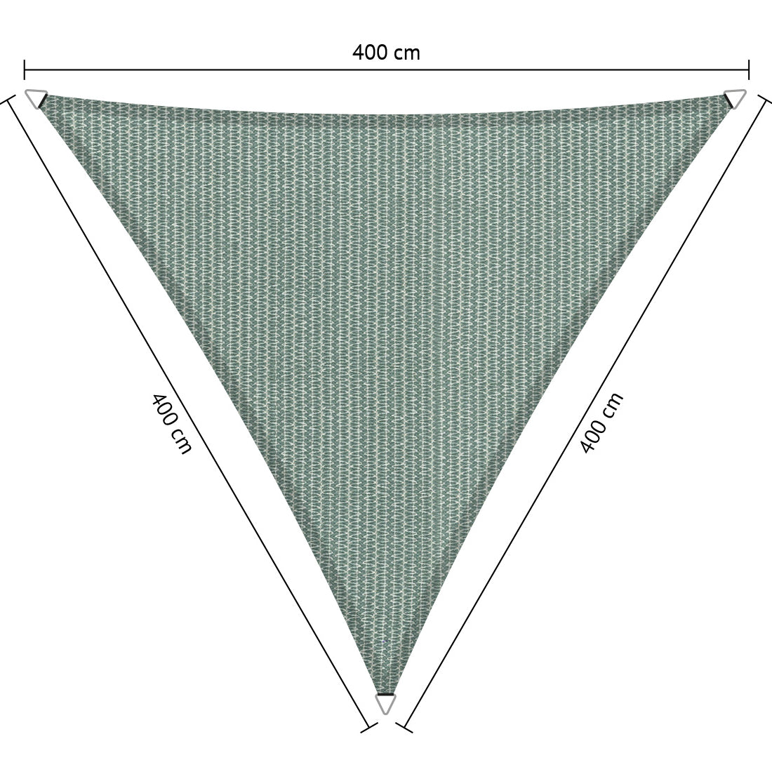 Gelijkzijdig Driehoek Schaduwdoek - Rijpex
