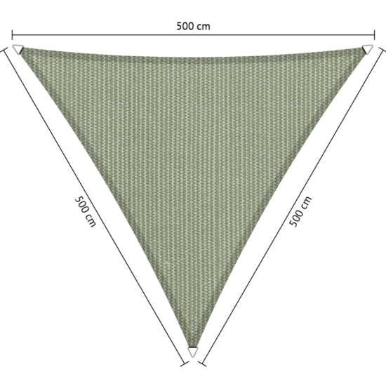Gelijkzijdig Driehoek Schaduwdoek - Rijpex