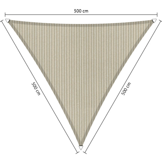 Gelijkzijdig Driehoek Schaduwdoek - Rijpex