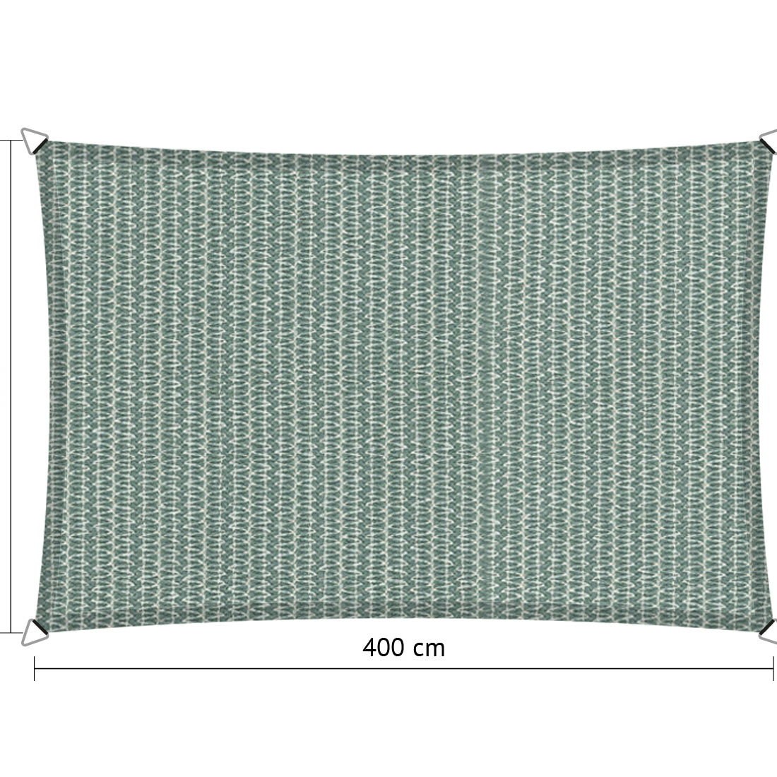 Rechthoekige schaduwdoek - Rijpex