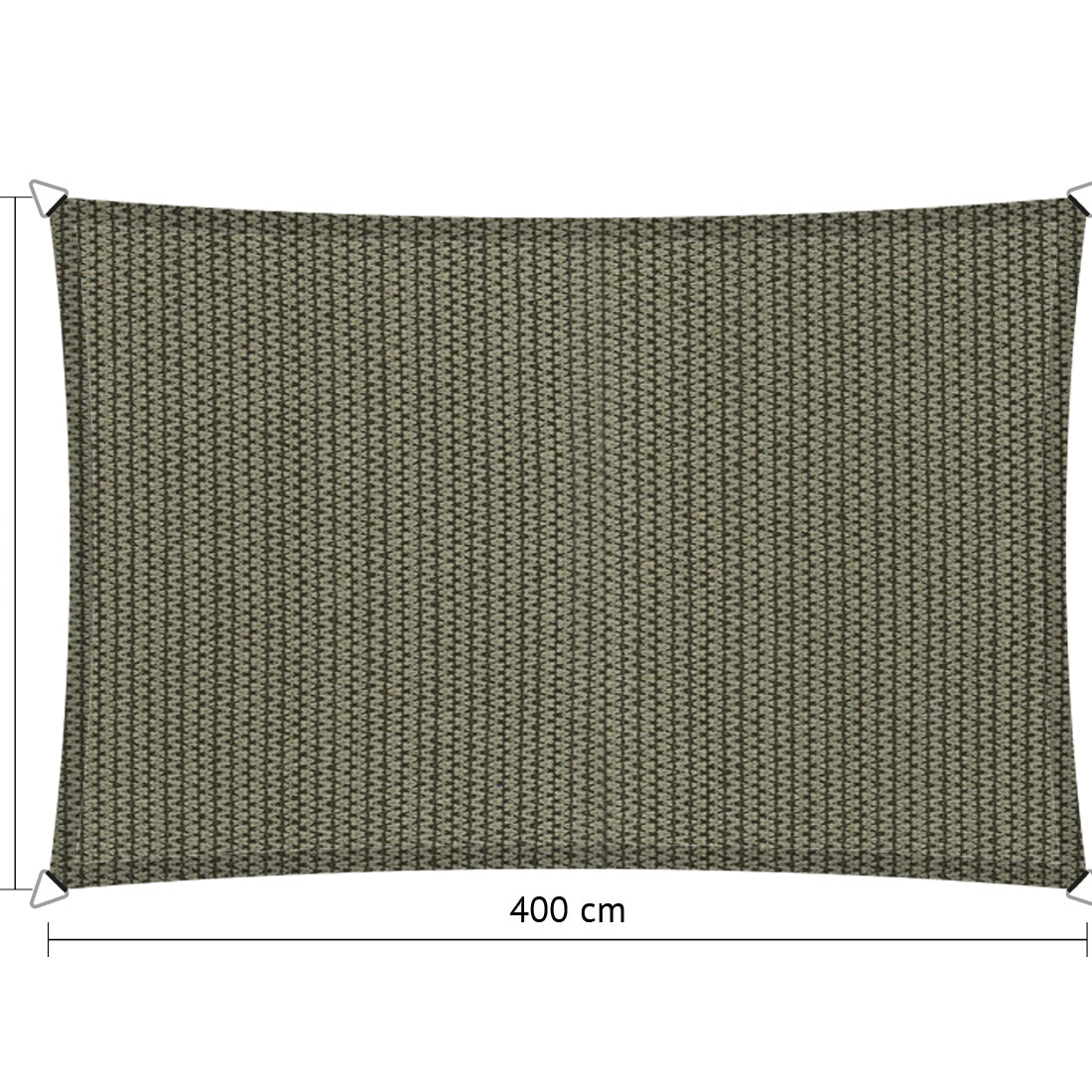 Rechthoekige schaduwdoek - Rijpex