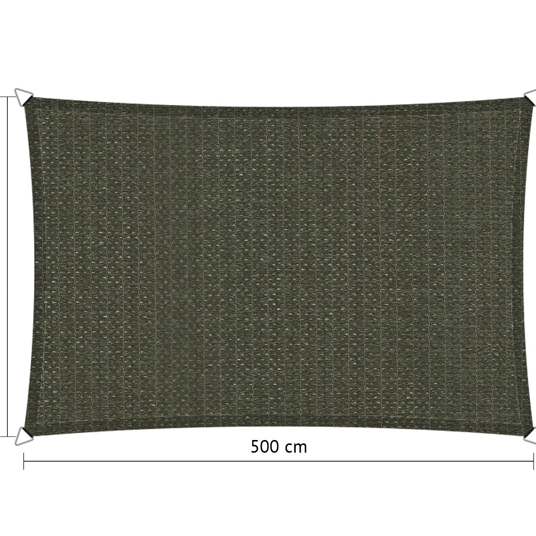 Rechthoekige schaduwdoek - Rijpex