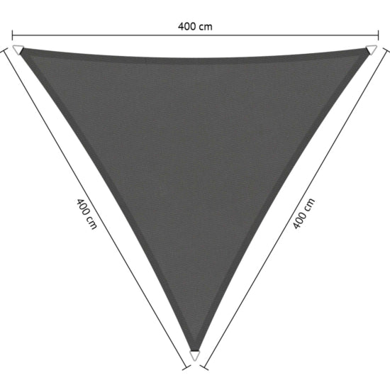 Gelijkzijdig Driehoek Schaduwdoek - Rijpex