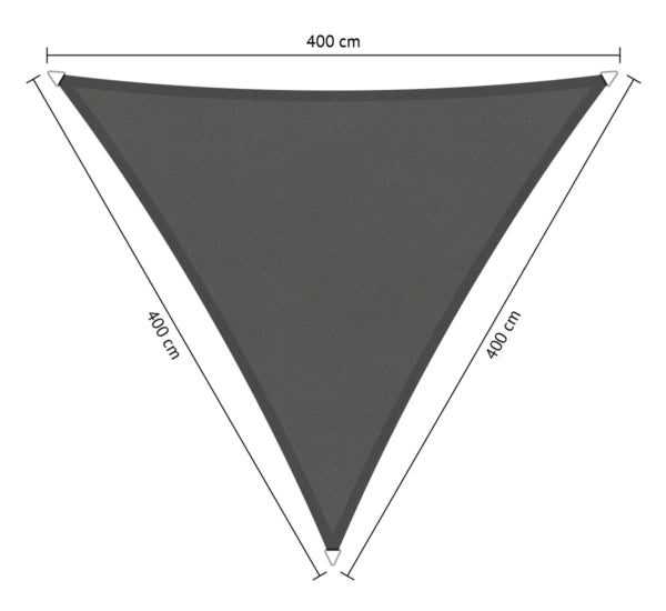 Gelijkzijdig Driehoek Schaduwdoek - Rijpex