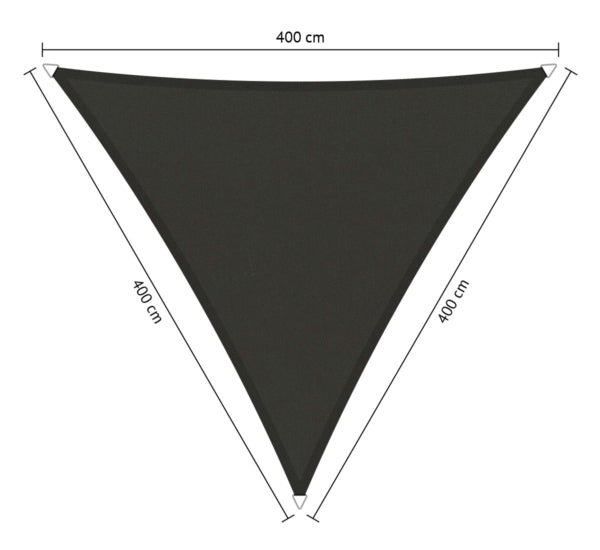 Gelijkzijdig Driehoek Schaduwdoek - Rijpex