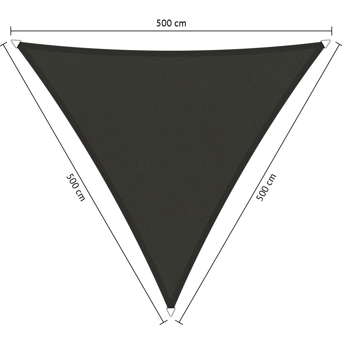Gelijkzijdig Driehoek Schaduwdoek - Rijpex