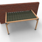 Muur Pergola Hout Pakket | Paaldikte 15x15cm | Harmonicadoek - Rijpex