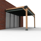 Muur Pergola Hout Pakket | Paaldikte 15x15cm | Harmonicadoek - Rijpex