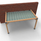 Muur Pergola Hout Pakket | Paaldikte 15x15cm | Harmonicadoek - Rijpex