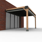 Muur Pergola Hout Pakket | Paaldikte 15x15cm | Harmonicadoek - Rijpex