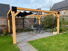 Pergola Hout Pakket | Paaldikte 15x15cm | Harmonicadoek - Rijpex