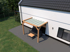 Not For Sale - Pergola with Harmonica Shade Cloth - Rijpex