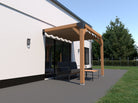 Not For Sale - Pergola with Harmonica Shade Cloth - Rijpex