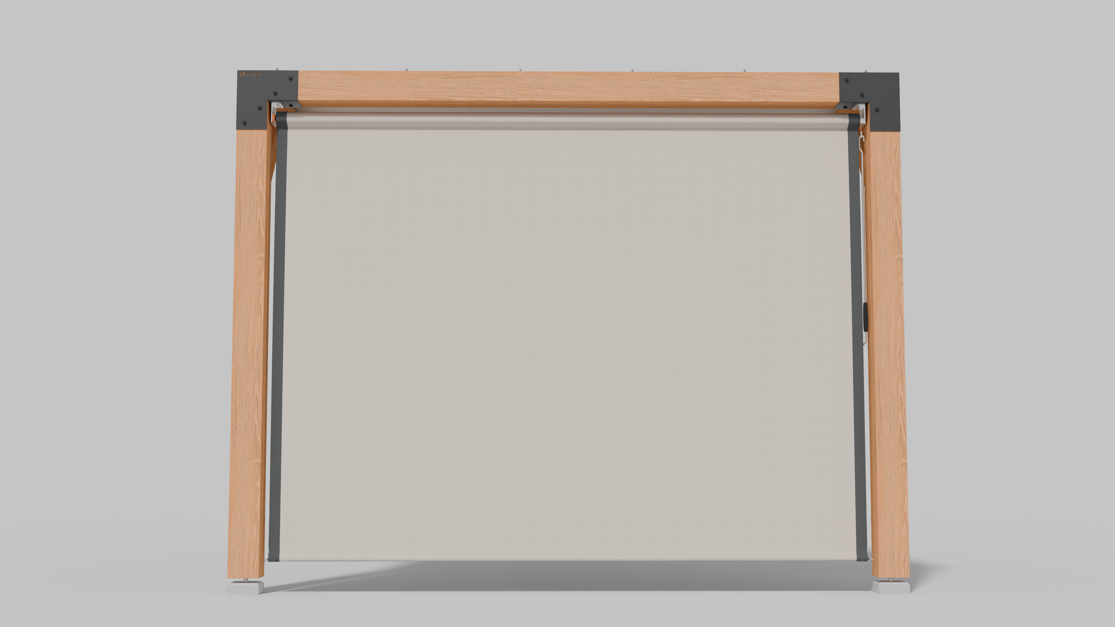 Buiten Rolgordijn HDPE – Schaduwdoek Zijwand Pergola - Rijpex