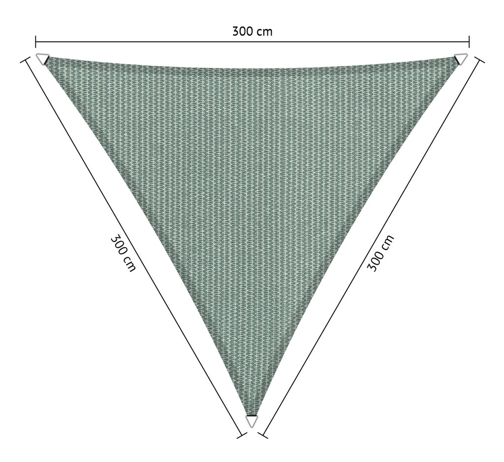 Gelijkzijdig Driehoek Schaduwdoek - Rijpex