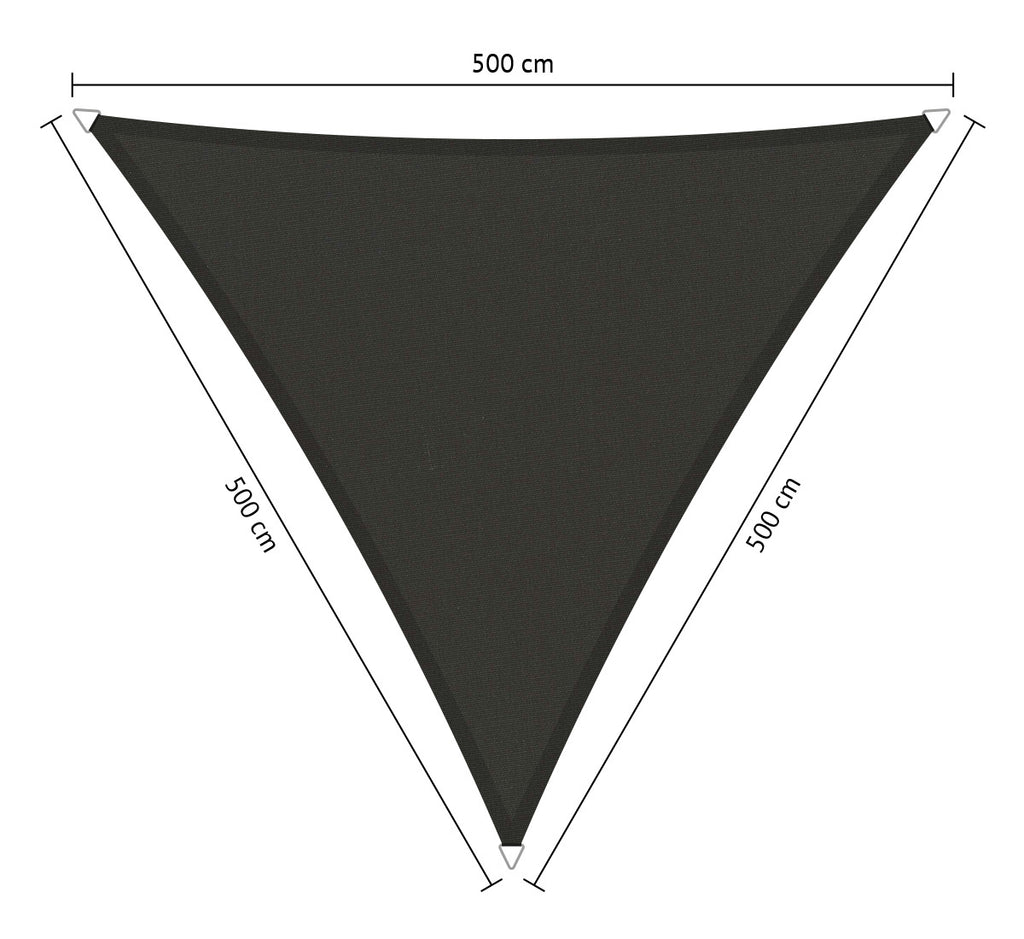 Gelijkzijdig Driehoek Schaduwdoek - Rijpex