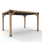 Pergola Hout Pakket | Paaldikte 15x15cm | Harmonicadoek - Rijpex